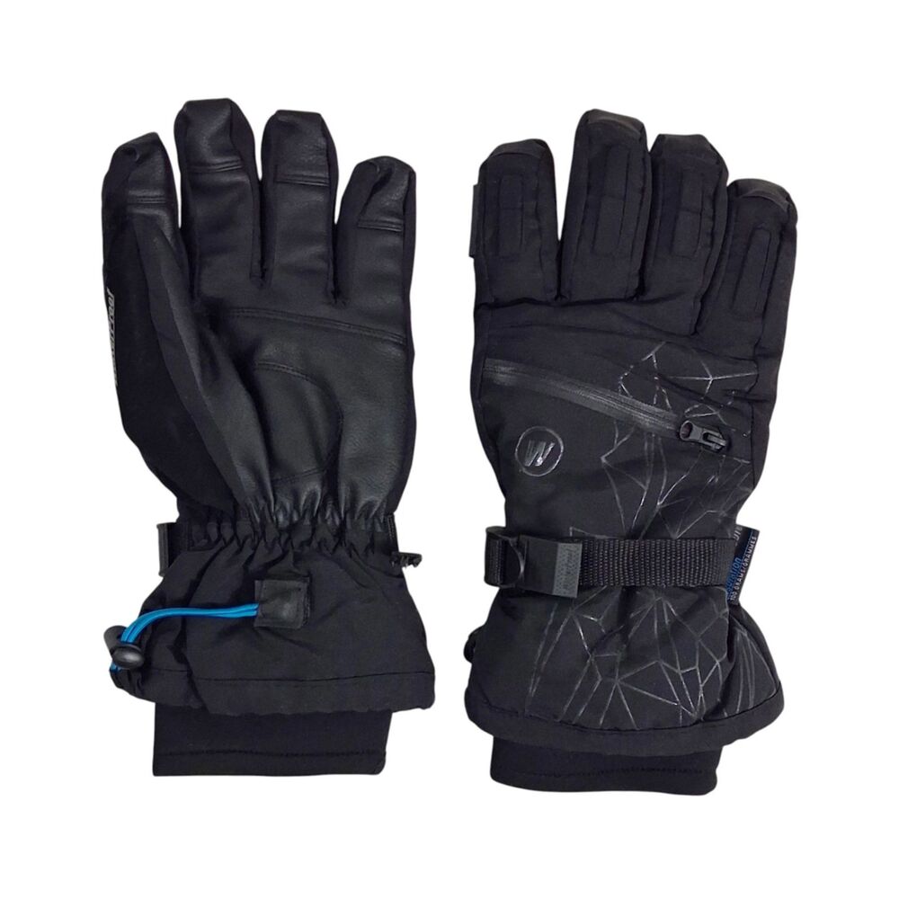 WinterProof Graphic Touch Ski Gloves Mens Large Wind-Waterproof Touchscreen